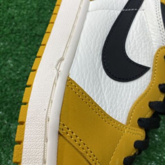 Nike Air Jordan 1 Retro High OG Men Basketball Shoe Yellow DZ5485-701 VNDS Sz 11 - Picture 7 of 9